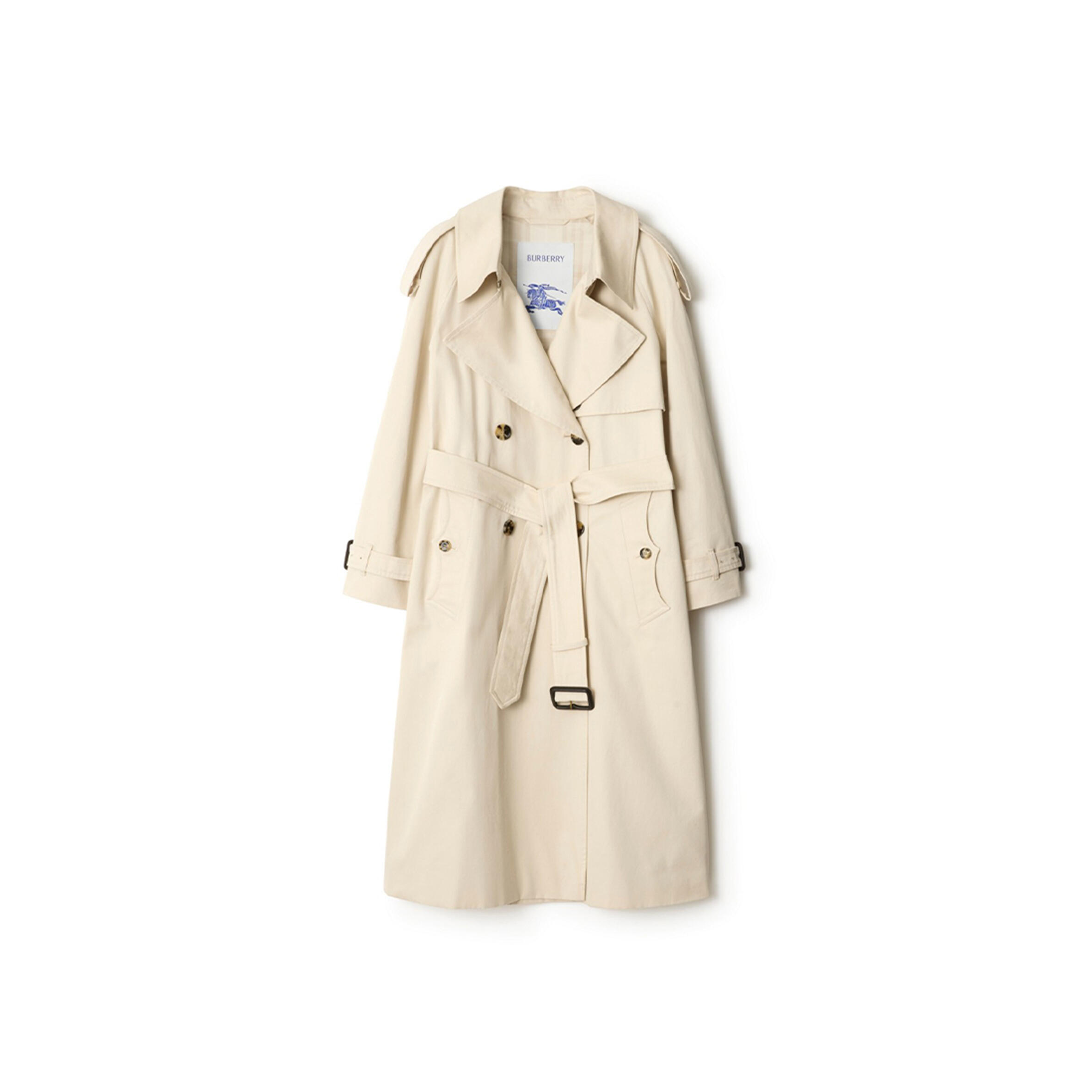 BURBERRY LONG FITZROVIA TRENCH COAT IN GABARDINE 81150311